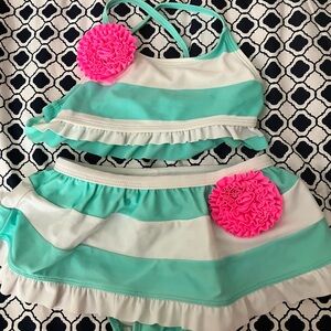Girls FlapDoodles Swimsuit, Size 4T